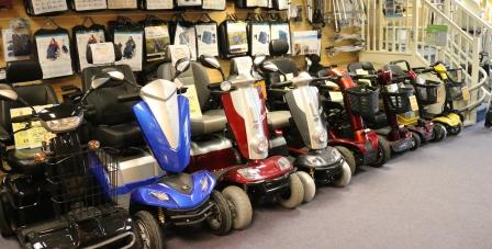Scooters at True Mobility